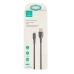 Кабель USB/Apple Lightning 1 м Usams US-SJ500 U68 2 А чорний Кабель USB/Apple Lightning 1 м Usams US-SJ500 U68 2 А чорний