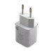 Зарядний блок живлення Type-C+USB WUW C228 30 W 12 V 2.5 A білий