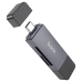 Кардридер зовнішній MicroSD+SD HOCO HB45 Spirit USB 3.0/Type-C сірий Кардридер зовнішній MicroSD+SD HOCO HB45 Spirit USB 3.0/Type-C сірий