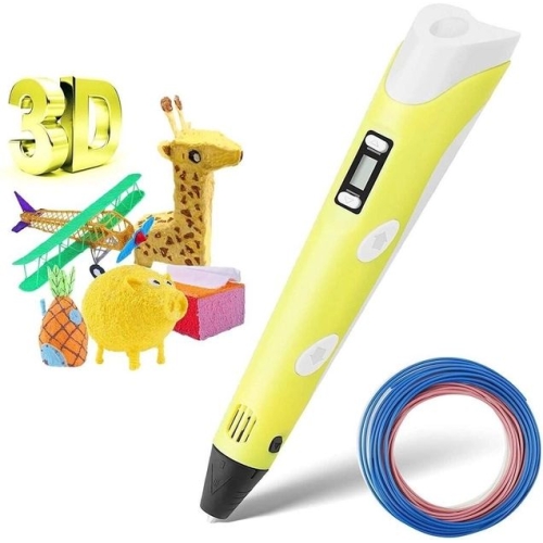 3D ручка 3DPEN-2 LCD-дисплей пластик Жовтий