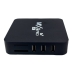 Приставка смарт TV Box MXQ PRO 4K 1/8 ГБ Android Ethernet Wi-Fi USB чорний