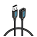 Кабель подовжувач USB/USB 2 м Vention Extension Cable 2 А чорний Кабель подовжувач USB/USB 2 м Vention Extension Cable 2 А чорний