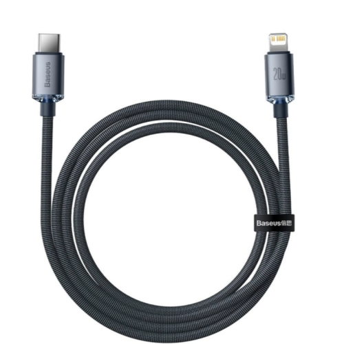 / Кабель Baseus Crystal Shine Series Fast Charging Data Cable Type-C to iP 20W 2m Black new