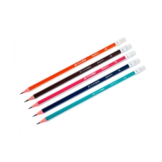 / Карандаш простой BuroMax 8510 HB с ласт. треуг.
