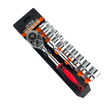 Набір торцевих головок з тріскачкою 12 шт 1/4 Drive Socket Set