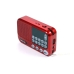 Радіоприймач BKK S99 USB MP3 червоний