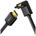 Кабель HDMI/HDMI 1 м UGREEN 90 Degree 4K Cable чорний Кабель HDMI/HDMI 1 м UGREEN 90 Degree 4K Cable чорний