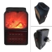 Тепловентилятор обігрівач Flame Heater електричний 900 Вт чорний Тепловентилятор обігрівач Flame Heater електричний 900 Вт чорний
