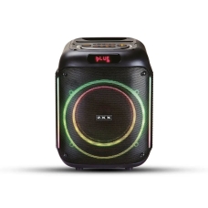 Колонка портативна з мікрофоном ZXX 5502 Bluetooth LED чорний