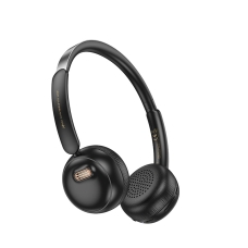 Навушники бездротові накладні Hoco W62 Verso Retro Bluetooth чорний