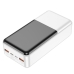 Універсальна мобільна батарея 30000 mAh Hoco J108B Universe 22.5 W повербанк білий Універсальна мобільна батарея 30000 mAh Hoco J108B Universe 22.5 W повербанк білий
