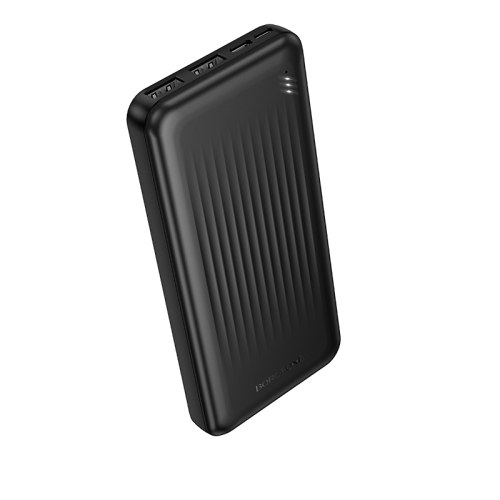 Універсальна мобільна батарея 10000 mAh BOROFONE BJ78 Clever 10 W повербанк чорний
