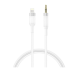 Аудіокабель Apple Lightning/3.5 мм AUX 1 м XO NB-R279A білий Аудіокабель Apple Lightning/3.5 мм AUX 1 м XO NB-R279A білий