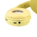 Навушники бездротові накладні XY-211 MP3 Bluetooth жовтий Навушники бездротові накладні XY-211 MP3 Bluetooth жовтий