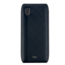 Універсальна мобільна батарея 20000 mAh BIX BXPB23 22.5 W повербанк з дисплеєм чорний