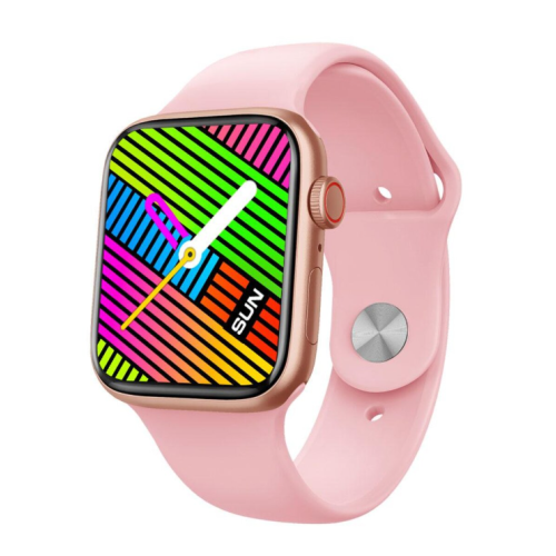 Смарт-годинник BIG X9 Max Plus IP67 GPS Android iOS Pink