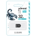 Флеш пам'ять USB 32 GВ Wibrand Scorpio USB 2.0 чорний Флеш пам'ять USB 32 GВ Wibrand Scorpio USB 2.0 чорний