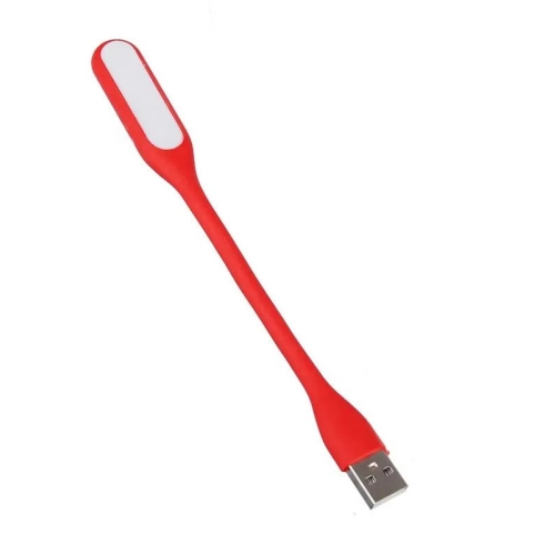 Світильник USB LED Flexible 16 см червоний