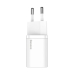 Зарядний блок живлення Type-C Baseus Super Si 30 W 3 A білий