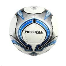 М'яч футбольний №5 Profiball 2500-220 білий з блакитним