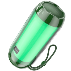 Колонка портативна BOROFONE BR25 Crazy sound LED Bluetooth FM зелений