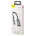 USB-хаб зовнішній 1 порт Mini DP Baseus Enjoyment Type-C 0.2 м сріблястий USB-хаб зовнішній 1 порт Mini DP Baseus Enjoyment Type-C 0.2 м сріблястий
