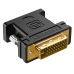 Перехідник DVI M/VGA F UGREEN UGR-20122 чорний Перехідник DVI M/VGA F UGREEN UGR-20122 чорний