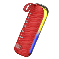 Колонка портативна BOROFONE BR44 Bluetooth LED FM червоний