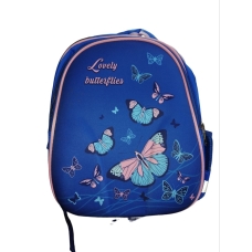 / Рюкзак Butterflies дитячий, тканинна, шкільний, синій