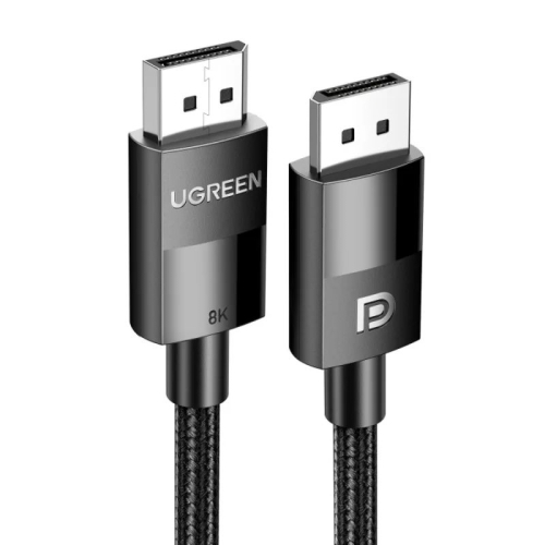 Відеокабель DP/DP 2 м Ugreen UGR-80392 чорний