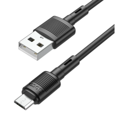 Кабель USB/micro-USB 1 м HOCO X83 2.4 А чорний