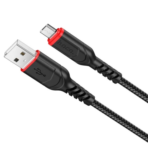 Кабель USB/micro-USB 1 м HOCO X59 2.4 А чорний