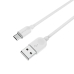 Кабель USB/micro-USB 1 м BOROFONE BX14 2.4 A білий