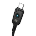 Кабель USB/Type-C 2 м Baseus Unbreakble 100 Вт чорний