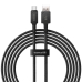 Кабель USB/Type-C 2 м Baseus Unbreakble 100 Вт чорний