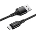 Кабель USB/micro-USB 1 м BOROFONE BX54 Ultra Bright 2.4 A чорний