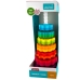 Іграшкова пірамідка Rainbow Tower 17403 шестерні пластик 6 кілець 41 см різнобарвний Іграшкова пірамідка Rainbow Tower 17403 шестерні пластик 6 кілець 41 см різнобарвний