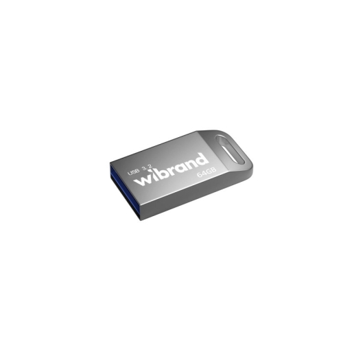 Флеш пам'ять USB 64 GB Wibrand Ant USB 3.2 Gen1 сріблястий
