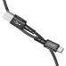 Кабель USB/Type-C 1.2 м ACEFAST С10-04 3 А чорний Кабель USB/Type-C 1.2 м ACEFAST С10-04 3 А чорний
