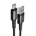 Кабель USB/Type-C 1.2 м ACEFAST С10-04 3 А чорний Кабель USB/Type-C 1.2 м ACEFAST С10-04 3 А чорний