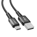 Кабель USB/Type-C 1.2 м ACEFAST С10-04 3 А чорний Кабель USB/Type-C 1.2 м ACEFAST С10-04 3 А чорний