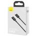 Кабель Type-C/Apple Lightning 1 м Baseus Superior 20 Вт чорний Кабель Type-C/Apple Lightning 1 м Baseus Superior 20 Вт чорний