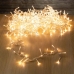 / Світлодіодна гірлянда-нитка прозорий дріт 200 LED Magic Lights 18 м 8 режимів теплий білий