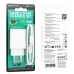Зарядний пристрій з кабелем Type-C/Apple Lightning 1 м BOROFONE BA21A Pro Long 20 W 12 V 1.67 А білий Зарядний пристрій з кабелем Type-C/Apple Lightning 1 м BOROFONE BA21A Pro Long 20 W 12 V 1.67 А білий