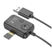 Bluetooth-ресивер BOROFONE BC49 June car USB AUX MicroSD чорний Bluetooth-ресивер BOROFONE BC49 June car USB AUX MicroSD чорний