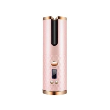 Плойка бездротова Hair Curler YX-801 керамічне покриття 34 Вт рожевий