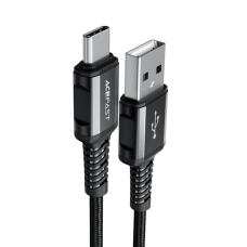 Кабель USB/Type-C 1.2 м ACEFAST C1-04 3 А чорний