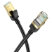 Мережевий кабель патч-корд RJ-45/RJ-45 3 м HOCO US02 Level Cat 6 чорний Мережевий кабель патч-корд RJ-45/RJ-45 3 м HOCO US02 Level Cat 6 чорний