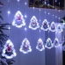 Світлодіодна гірлянда-завіса прозорий дріт Фігурки в ялинці 10 LED Magic Lights 3 х 0.6 м білий Світлодіодна гірлянда-завіса прозорий дріт Фігурки в ялинці 10 LED Magic Lights 3 х 0.6 м білий