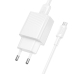 Зарядний пристрій з кабелем USB/microUSB 1 м BOROFONE BAS71A Source 10.5 W 5 V 2.1 А білий Зарядний пристрій з кабелем USB/microUSB 1 м BOROFONE BAS71A Source 10.5 W 5 V 2.1 А білий